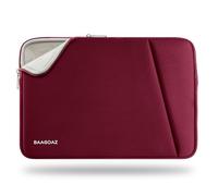 BAAGOAZ Custodia per 15 Pollici MacBook Borsa Sleeve Protettiva Compatibile con 15,3 Pollici MacBook Air M4 M3 M2 2025 2024 2023, Rosso