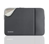 BAAGOAZ Custodia per Laptop e MacBook 11-13 Pollici, Tasca Frontale, Grigio | per 11,6 Pollici PC Portatile Notebook Chromebook, MacBook Neo/Air/Pro M5-M1 13/13,3/13,6, Custodia Imbottita e Leggera