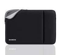 BAAGOAZ Custodia per Laptop e MacBook 11-13 Pollici, Tasca Frontale, Nero | per 11,6 Pollici PC Portatile Notebook Chromebook, MacBook Neo/Air/Pro M5-M1 13/13,3/13,6, Custodia Imbottita e Leggera