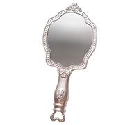Baalaa Specchio cosmetico vintage per ragazze specchio da trucco principessa trucco specchio a mano trucco specchio a mano per ragazza