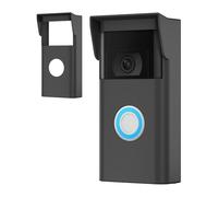 Baaletc Custodia in silicone compatibile con Ring Video Doorbell 2nd Generation (2020), Custodia Cover compatibile con Ring Video Doorbell 2nd,Antiriflesso e protezione dalle intemperie