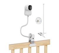 Baaletc Supporto a clip lungo (40 cm), compatibile con eufy Security Indoor Cam C210/C220/E30/E220 (fotocamera non inclusa), supporto per fotocamera interna eufy E30/C210/C220