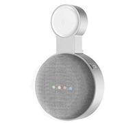 Baaletc Supporto Compatibile con Google Home Mini/Nest Mini, Supporto da Parete Compatto per Cucina, Bagno, Camera da Letto, Nasconde il Cavo
