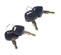 BAAQII 4 pezzi chiave ricambio Hitachi ZAX Bagger, Pulsante, On-off, Nero