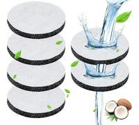 BAAQII 6 pezzi filtro dell'acqua micro disco di ricambio per bottiglie Brita Fill & Go dischi filtranti cartuccia filtro impurità