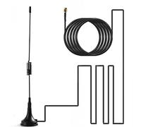 BAAQII Antenna per autoradio DAB Antenna digitale con supporto magnetico base SMA Spina maschio per adattatore per autoradio digitale DAB