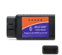 BAAQII Auto OBDII OBD2 Bluetooth ELM327 V2.1 16 Pin Plug Scanner Auto Fault Code Reader Professional Diagnostica Interfaccia Scanner Strumento per Android