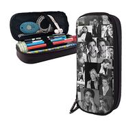 BAAROO Astuccio in pelle Robert Pattinson durevole astuccio per cancelleria astuccio con cerniera per ragazze ragazzi studenti scuola ufficio, Colore, 5.0cm*10.5cm*20.5cm, Astuccio