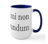 BAAROO Illegitimi - Tazza grande in ceramica non carborundum, tazza da caffè e tè, 450 ml