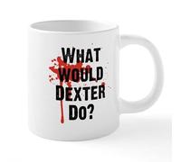 BAAROO Tazza in ceramica con scritta "What Would Dexter Do Blood Splatter" da 567 ml