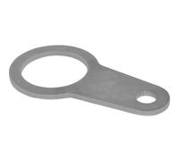 BAAS ZA50 Supporto in acciaio inox per presa accendisigari 28 mm