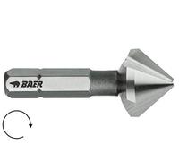 Bab HSSG - Svasatore conico a 90°, 12,4 mm (per M 6), per avvitatore a batteria, sminuzzatore