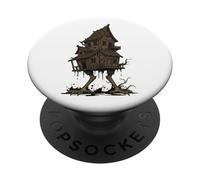 Baba Jaga Casa sulle Zampe di Gallina Folklore Slavo PopSockets PopGrip Adesivo