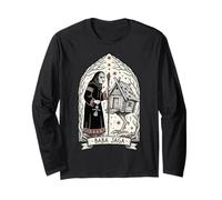 Baba Jaga Strega Slava Folklore Pagano Folklore Magia Popolare Maglia a Manica