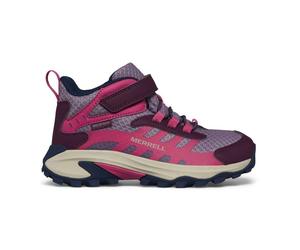 Baba kültéri cipő Merrell Moab Speed 2 Mid A/C Wtpf Berry UK 5