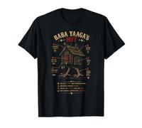 Baba Yaga Capanna Anatomia Folklore Slavo Maglietta
