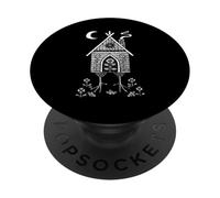 Baba Yaga Capanna Folklore Slavo Zampe Pollo PopSockets PopGrip Adesivo