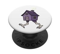 Baba Yaga Capanna Zampe di Gallina Folklore Slavo PopSockets PopGrip Adesivo