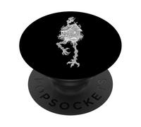 Baba Yaga Capanna Zampe di Gallina Mitologia Slava PopSockets PopGrip Adesivo