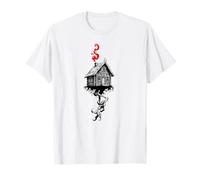 Baba Yaga Capanna Zampe Gallina Mitologia Slava Maglietta