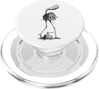 Baba Yaga Capanna Zampe Gallina Venduto Arte Surreale PopSockets PopGrip per MagSafe