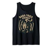 Baba Yaga Folklore pagano slavo Strega della Foresta dei boschi Canotta