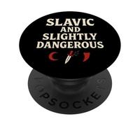 Baba Yaga Folklore pagano slavo Strega della foresta dei boschi PopSockets PopGrip Adesivo