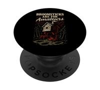 Baba Yaga Folklore pagano slavo Strega della foresta dei boschi PopSockets PopGrip Adesivo