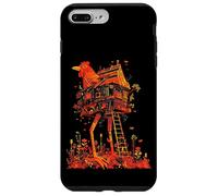 Baba Yaga Folklore Russo Pollo Cabin Design Custodia per iPhone 7 Plus/8 Plus