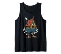 Baba Yaga Strega Capanna Zampe di Gallina Folklore Slavo Canotta