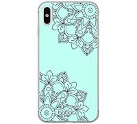 BABACO ERT GROUP custodia per cellulare per Iphone X/XS originale e con licenza ufficiale, modello Mandalas 007 adattato in modo ottimale alla forma dello smartphone, custodia in TPU