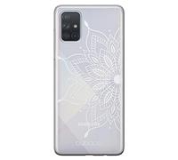 BABACO ERT GROUP custodia per cellulare per Samsung A71 5G originale e con licenza ufficiale, modello Mandalas 004 adattato in modo ottimale alla forma dello smartphone, parzialmente trasparente