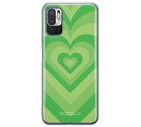 BABACO ERT GROUP custodia per cellulare per Xiaomi REDMI NOTE 10 5G / POCO M3 PRO originale e con licenza ufficiale, modello Hearts 007 adattato alla forma dello smartphone, custodia in TPU