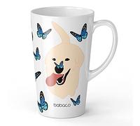 BABACO ERT GROUP Tazza in ceramica originale e con licenza ufficiale, modello Dogs 011, tazza da caffè e tè, tazza da latte, 450 ml