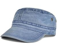 BABAHU Cappelli Militari in Cotone Lavato, Cappelli da Cadetto dell'Esercito, Design Unico, Marina Militare, Taglia unica
