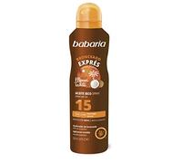 Babaria - Bruma Olio Secco Bronze SPF15 | Acceleratore di Abbronzatura | Effetto Luminoso | Texture Ultra-Leggera | Resistente all'Acqua | Coral Friendly | Vegano | 200 ml