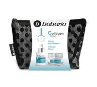 Babaria - Confezione regalo collagene donna | Siero viso 30 ml e crema viso rassodante 50 ml | Collagene vegano | Rassodante | Antirughe e antirughe