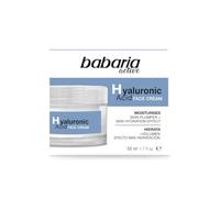 Babaria Crema Facial Acido Hialuronico 50 Ml