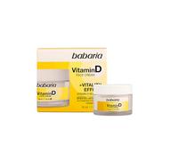 Crema Viso Vitamina D 50ml - Idratante Antietà, Antiossidante, Pelle Radiante e Rivitalizzata - Uso quotidiano - Stimola la produzione di recettori della vitamina D, Vitamina E ed Emollienti