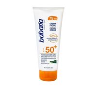 Babaria Crema Viso Spf50 Aloe Vera Idrorepellente 75ml - Crema solare viso