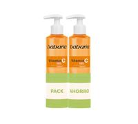 Babaria - Gel Detergente Viso con Vitamina C e AHA’s Pack 2| Struccante Viso | Pulizia profonda del Viso | Luminosità ed esfoliazione delicata | Adatto a tutti i tipi di pelle | 200 ml