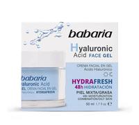 Crema Idratante Viso Gel con Acido Ialuronico 50 ml | Acido Ialuronico | Crema Viso Antirughe Donna e Uomo | Idratazione Profonda 48h | Texture Gel | Skincare Viso