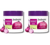 Babaria Maschera per Capelli Cebolla Cipolla 400 ml (Confezione da 2)
