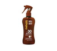 Babaria Olio Abbronzante Gel Luminoso Cocco Carota Senza SPF | Acceleratore di abbronzatura con effetto luminoso. Senza protezione solare, per solarium e sole.