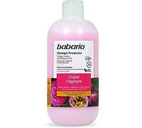 Babaria - Shampoo per Capelli Tinti o con Meches | Shampoo colorante | Protegge e prolunga il colore | Antiossidante con filtro UV | Idratazione e lucentezza per capelli tinti | Vegano | 400 ml