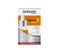 Babaria Siero Viso Vitamina C | Illuminante Antimacchie | 30ml | Siero viso illuminante alla Vitamina C con Acido Ialuronico e Vitamina E