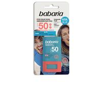 Babaria Blue Face Sun Stick stick idratante protettivo per viso e punti sensibili SPF 50 20 ml