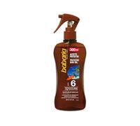 Babaria - Spray Olio Solare Bronze alla Carota SPF6 | Acceleratore di Abbronzatura Intensa | Colorito Dorato | Resistente all'Acqua | Coral Friendly | Vegano | 200 ml