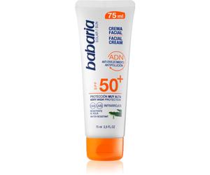 Babaria Sun Face crema abbronzante viso SPF 50+ 75 ml