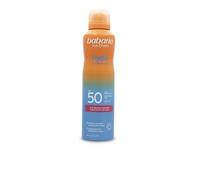 Babaria - Bruma Solare Hydra Aloe SPF50 | Idratazione Profonda con Esoxomi | Applicazione 360° | Resistente all'Acqua | Coral Friendly | Vegano | 200 ml